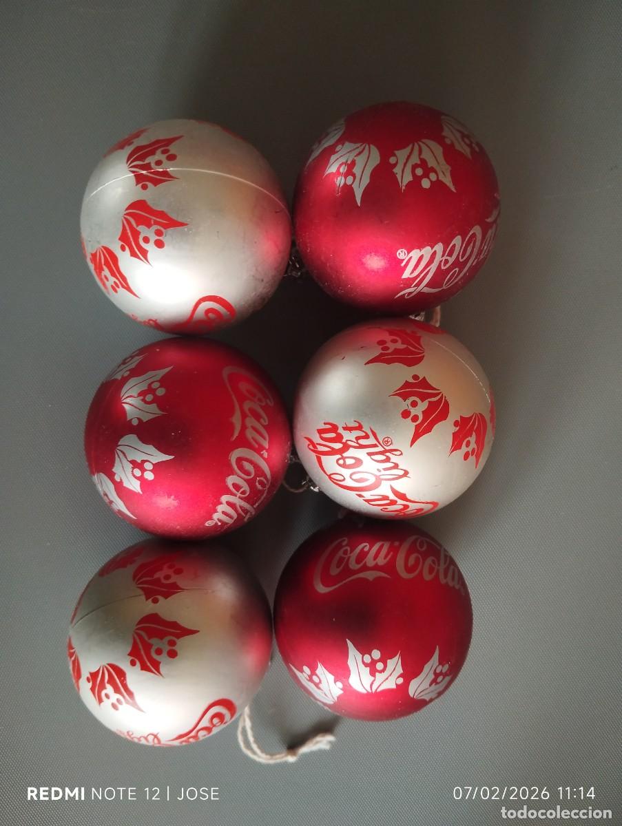 Postales: Bolas navidad - coca cola.(537) - Foto 1