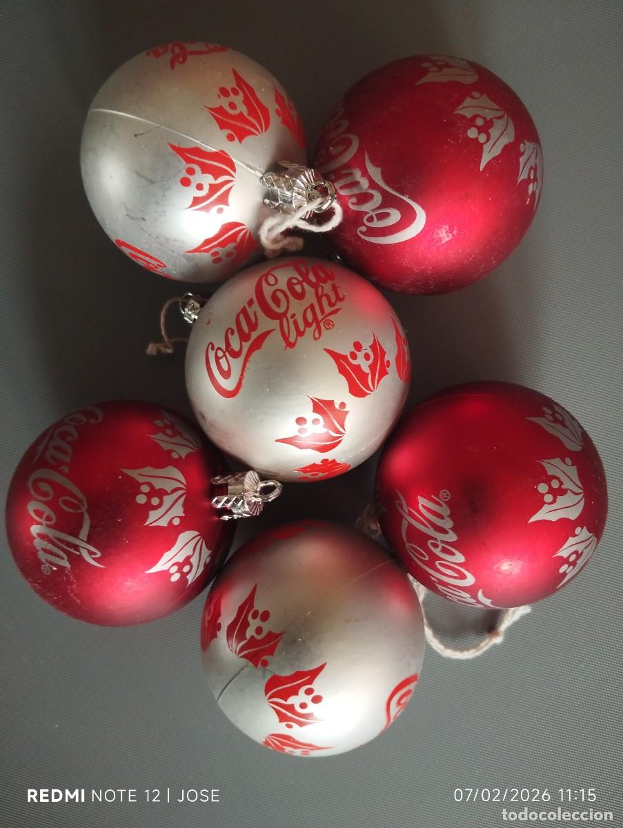 Postales: Bolas navidad - coca cola.(537) - Foto 2