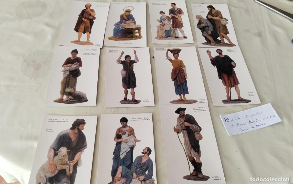 Postales: 11 POSTALES DE PESEBRE DE RAMON AMADEU -JUNTA DE MUSEOS - Foto 3