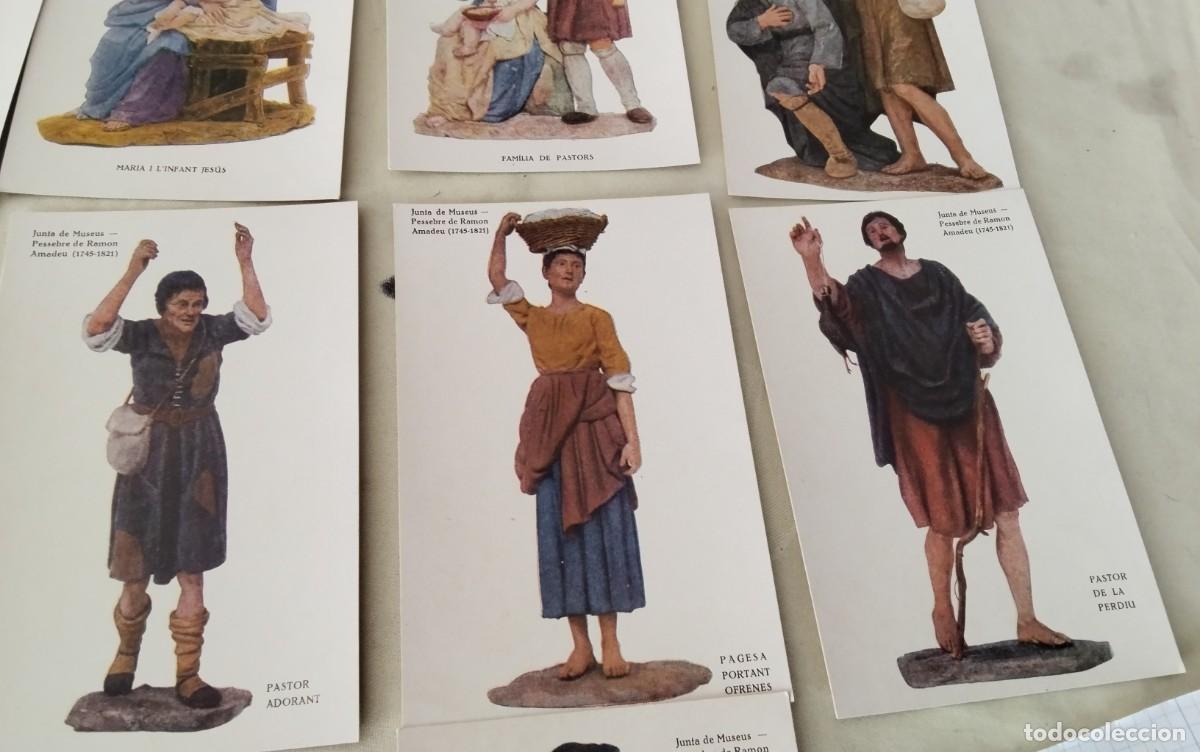 Postales: 11 POSTALES DE PESEBRE DE RAMON AMADEU -JUNTA DE MUSEOS - Foto 6