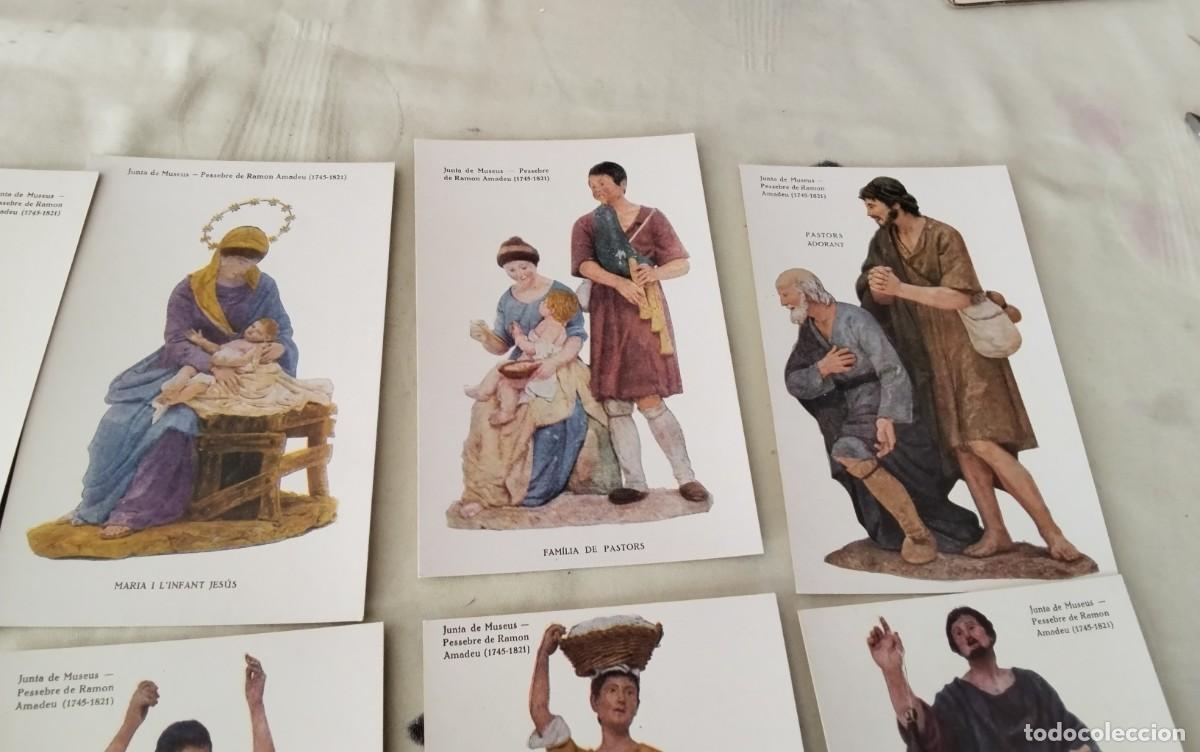 Postales: 11 POSTALES DE PESEBRE DE RAMON AMADEU -JUNTA DE MUSEOS - Foto 7
