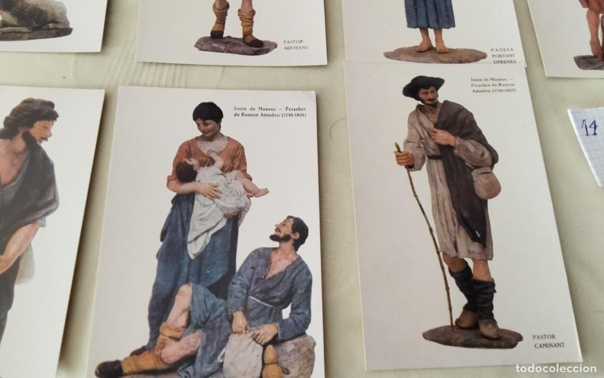Postales: 11 POSTALES DE PESEBRE DE RAMON AMADEU -JUNTA DE MUSEOS - Foto 8