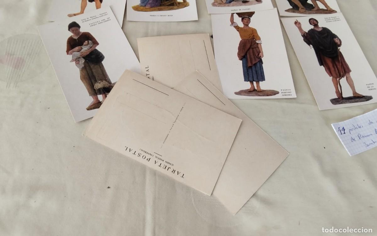 Postales: 11 POSTALES DE PESEBRE DE RAMON AMADEU -JUNTA DE MUSEOS - Foto 11