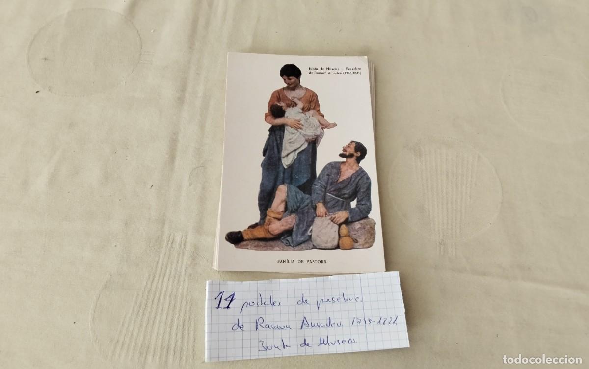 Postales: 11 POSTALES DE PESEBRE DE RAMON AMADEU -JUNTA DE MUSEOS - Foto 2