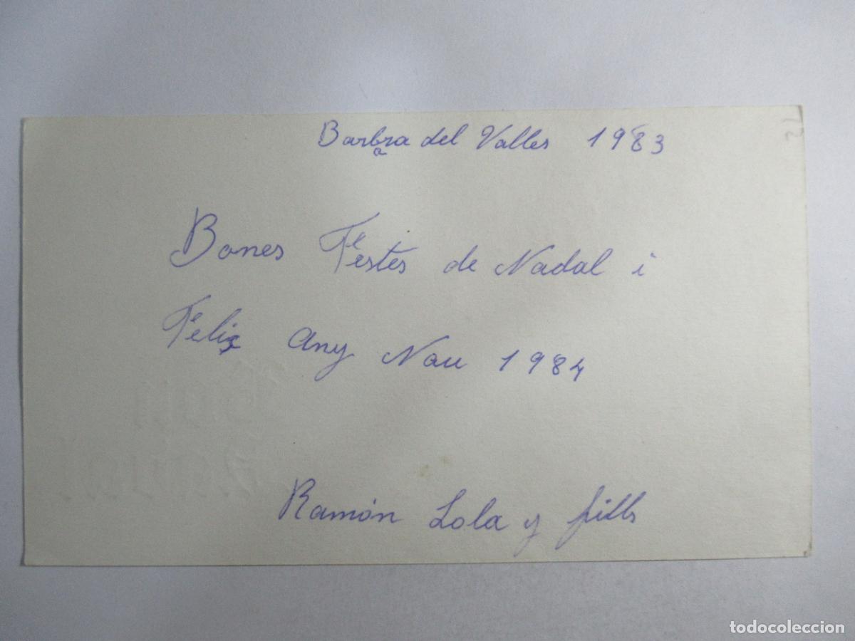 Postales: Postal Nadal - Escrita en 1983 - Foto 2