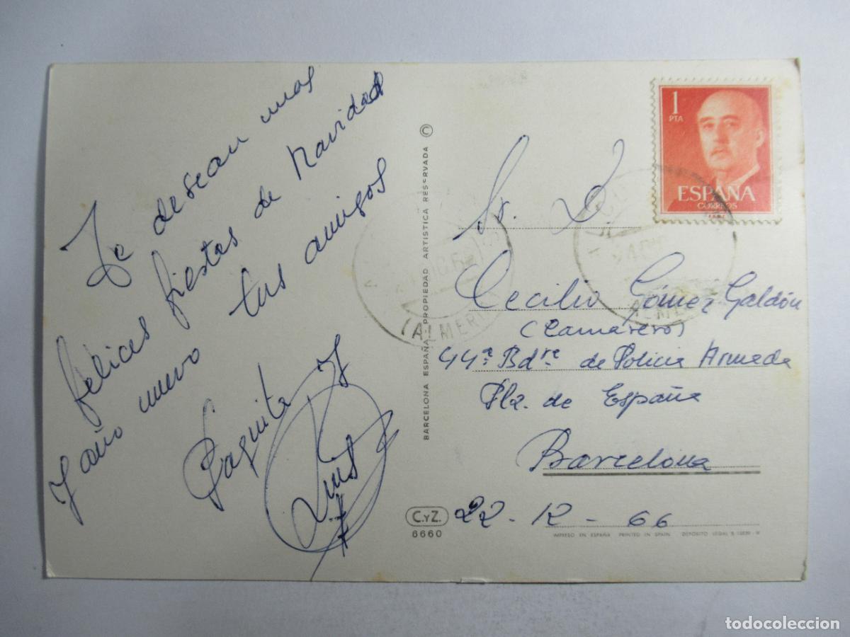 Postales: Postal Navidad - Escrita - Foto 2