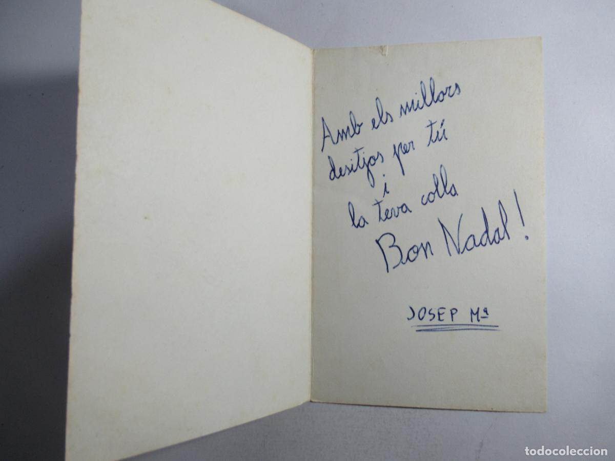 Postales: Postal Navidad 12,5 x 8 cm. - Escrita - Foto 2