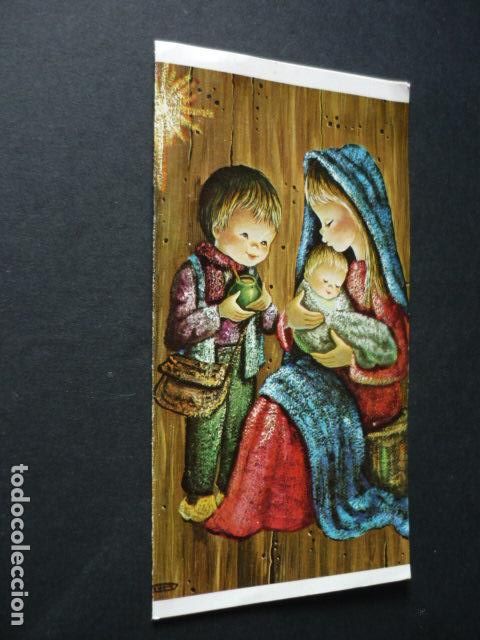 Postales: FELICITACION NAVIDAD JOAN ILUSTRADOR 15,5 X 8 CM