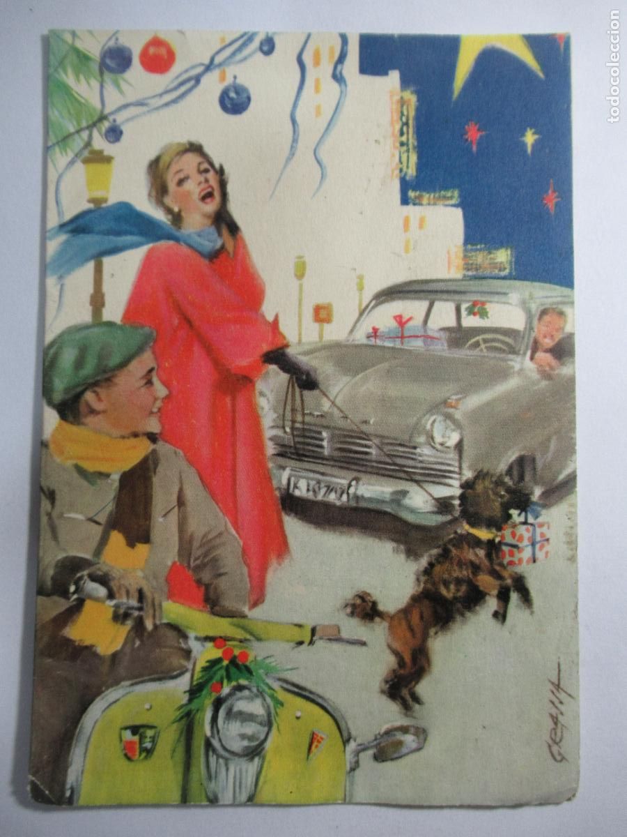 Postales: Postal Navidad - Escrita - Foto 1