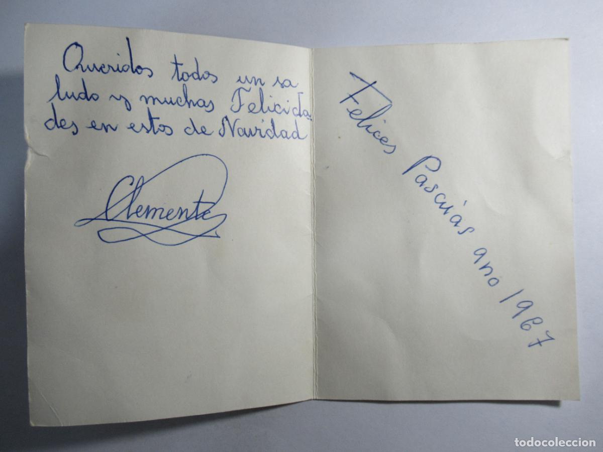 Postales: Postal Navidad - Escrita 1967 - Foto 2