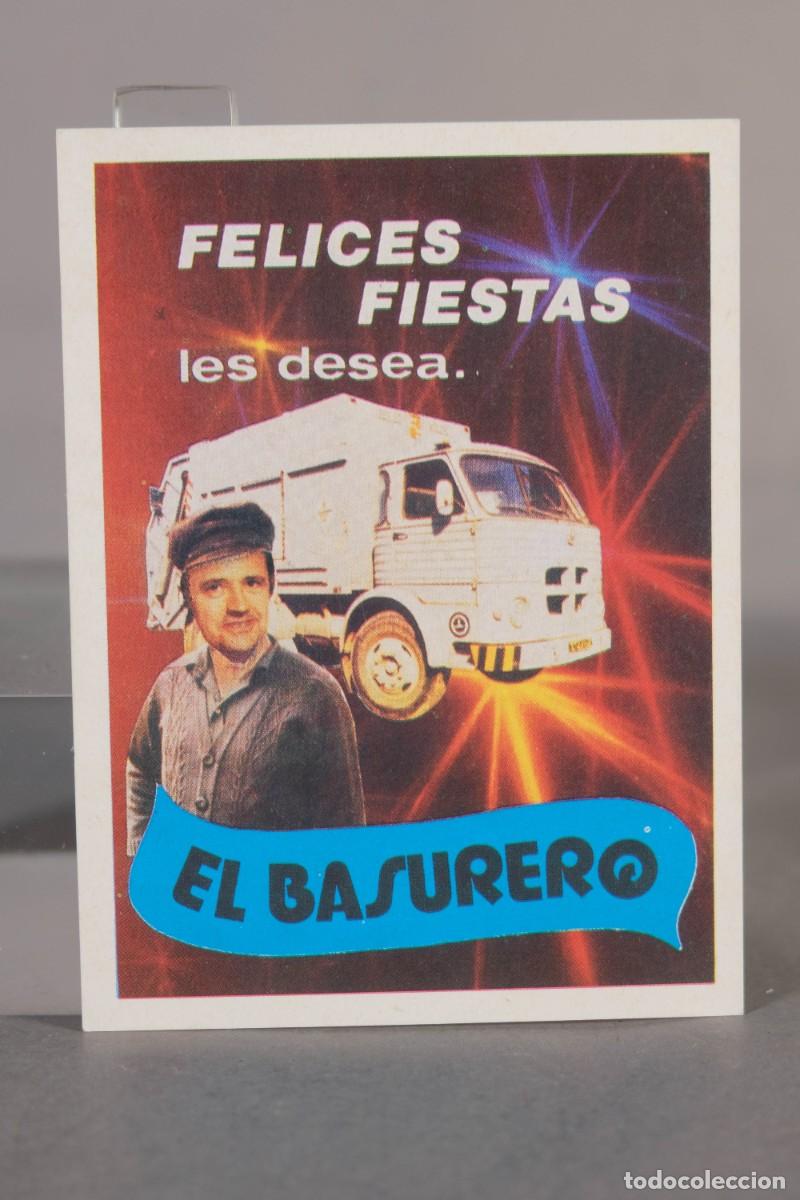 Postales: FELICITACI&Oacute;N DE NAVIDAD - EL BASURERO 1976 - Foto 1
