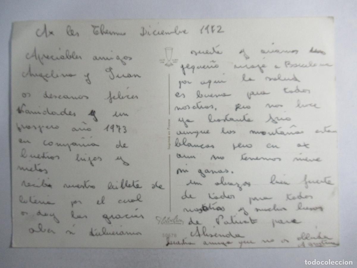 Postales: Bonne Ann&eacute;e - Escrita - Foto 2