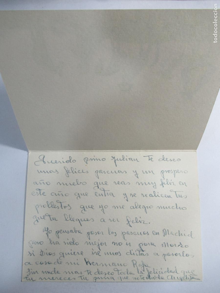 Postales: Postal Navidad - Escrita - Foto 2