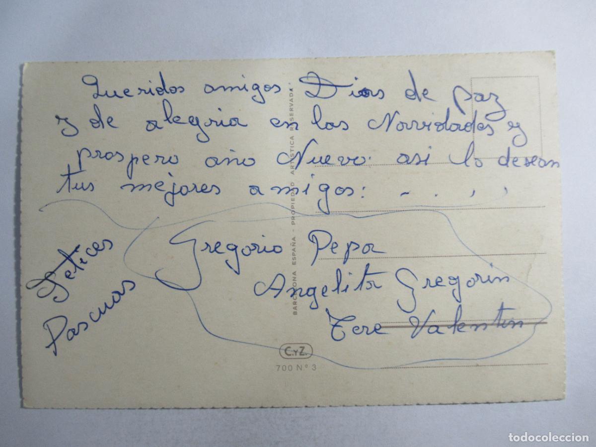 Postales: Postal Navidad - Escrita - Foto 2