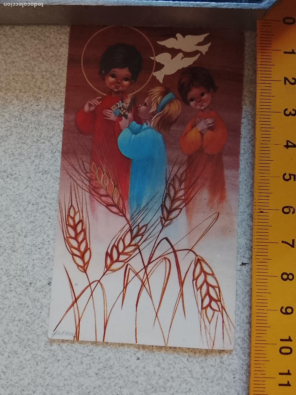 Postales: OFERTAS POR LOTES - FELICITACION NAVIDAD RECUERDO DE COMUNION SANLUCAR DE BARRAMEDA 1971