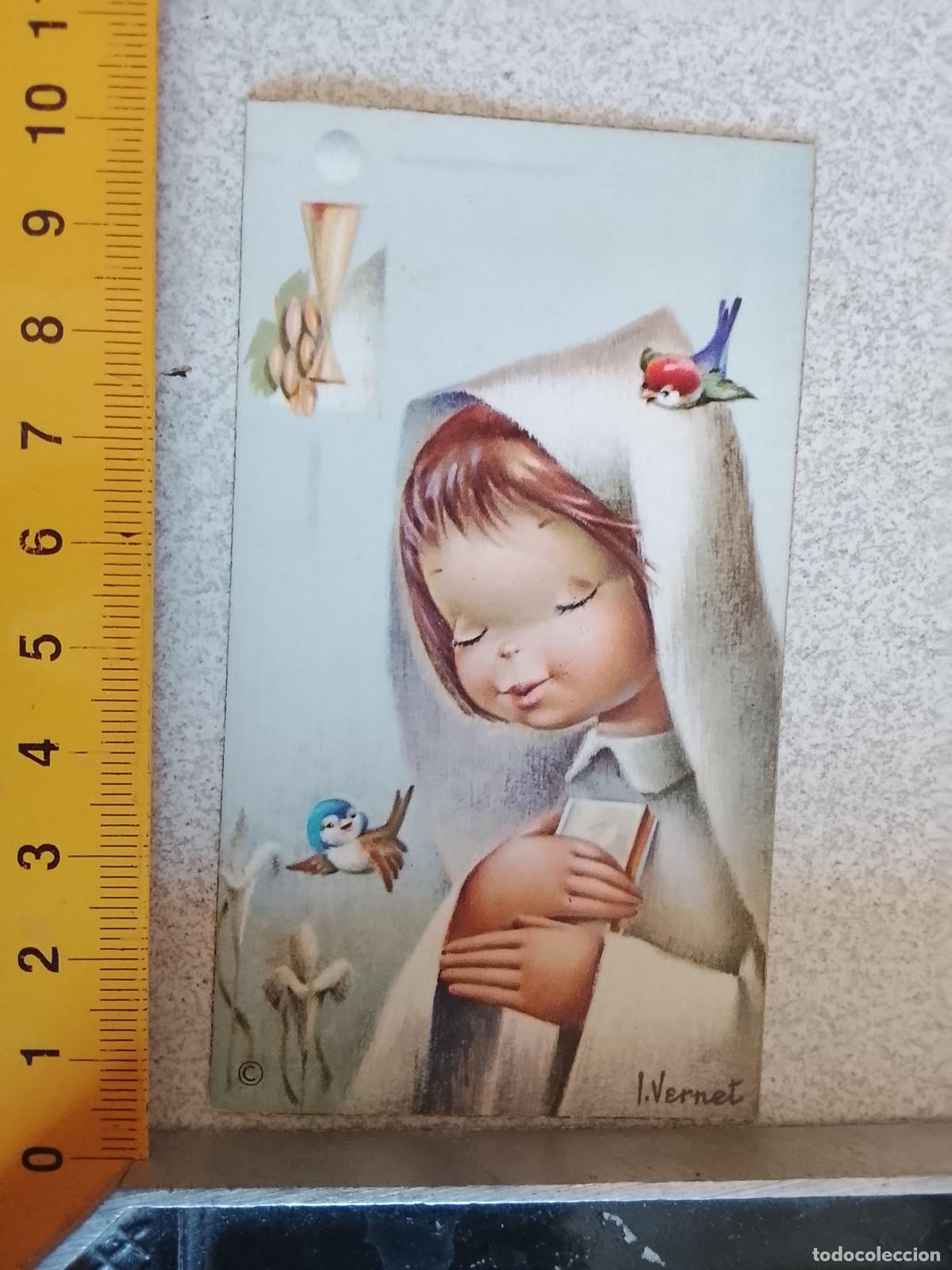 Postales: OFERTAS POR LOTES - FELICITACION NAVIDAD RECUERDO DE COMUNION SANLUCAR DE BARRAMEDA 1964