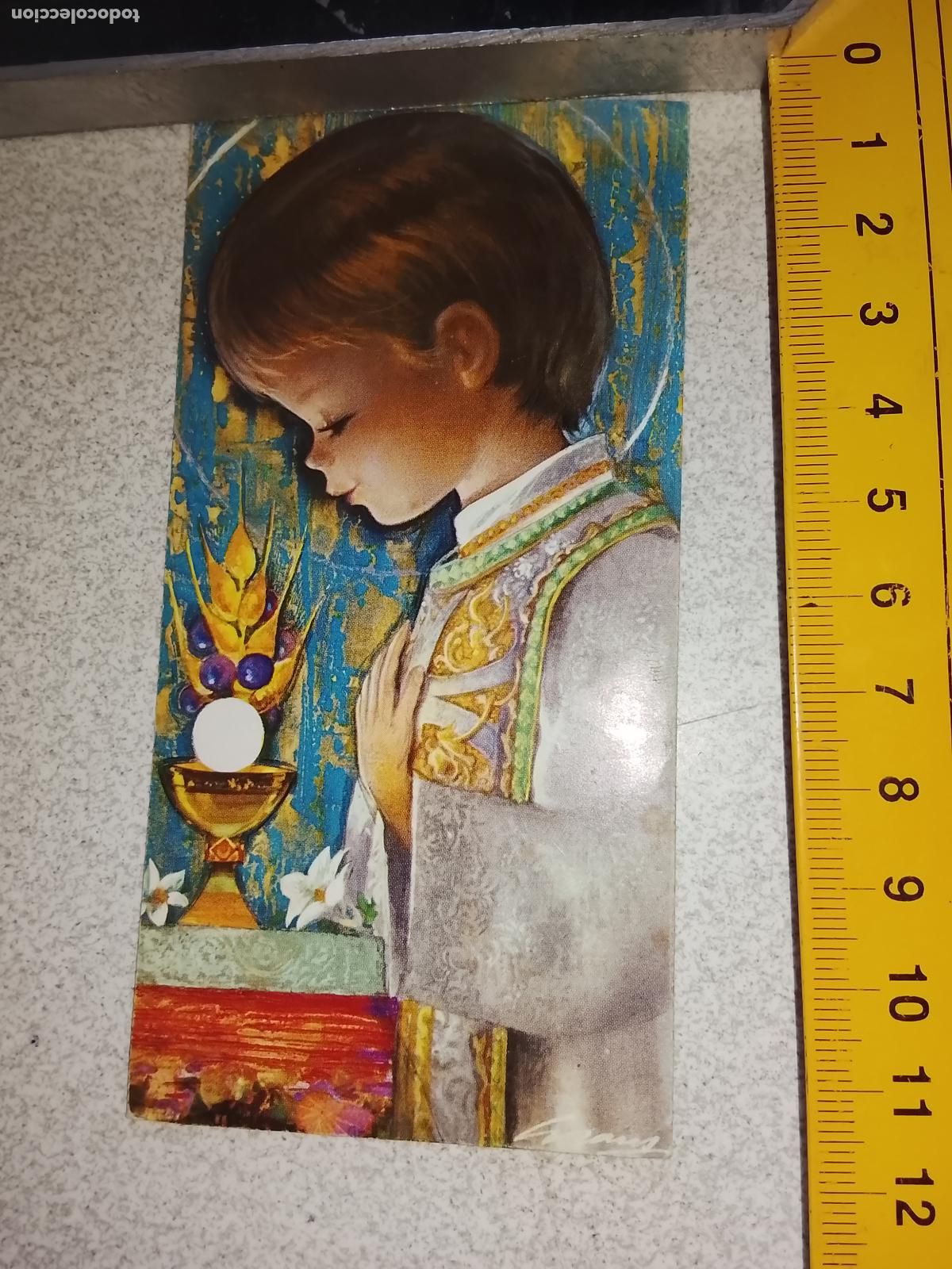 Postales: OFERTAS X LOTES - FELICITACION NAVIDADE&Ntilde;A RECUERDO DE COMUNION SANLUCAR BARRAMEDA 1971