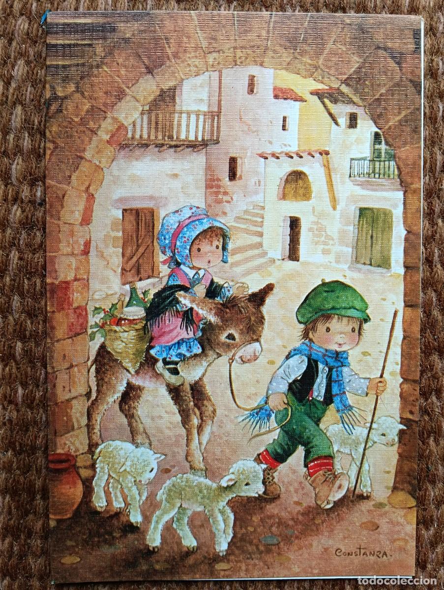 Postales: TARJETA DE NAVIDAD - ILUSTRACION CONSTANZA - Foto 1