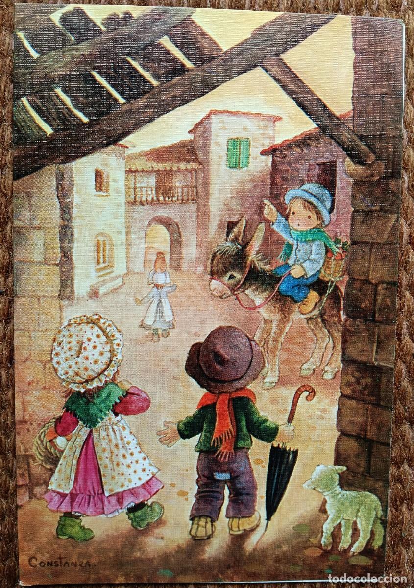 Postales: TARJETA DE NAVIDAD - ILUSTRACION CONSTANZA - Foto 1