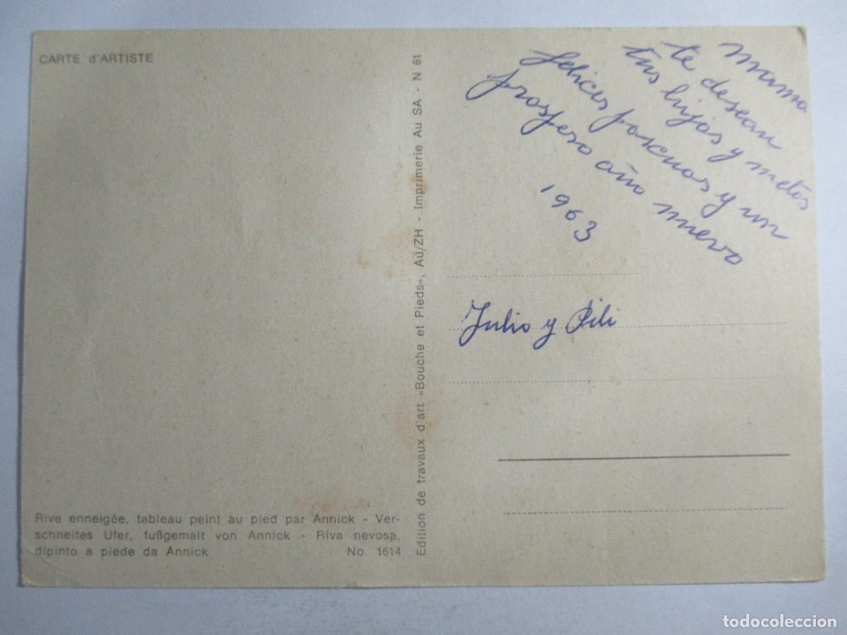 Postales: Postal Navidad - Escrita - Foto 2