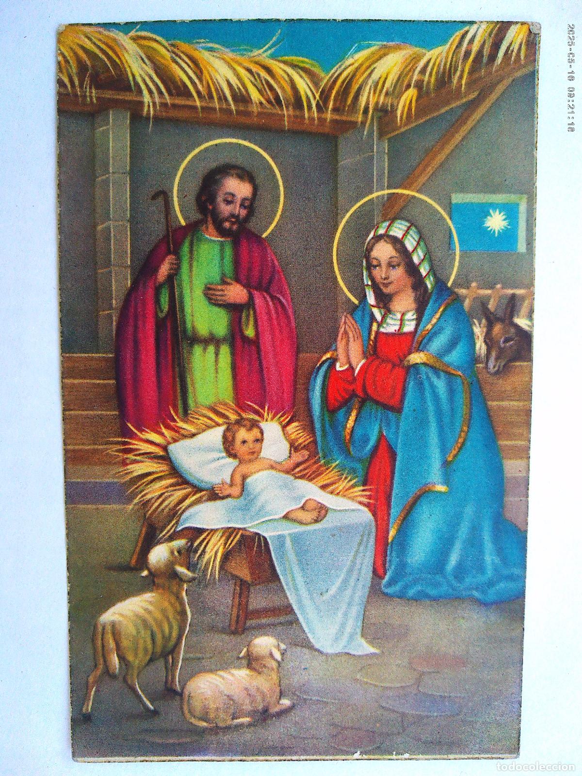 Cartes Postales: BONITA POSTAL PARA FELICITAR LA NAVIDAD , A&Ntilde;OS 50