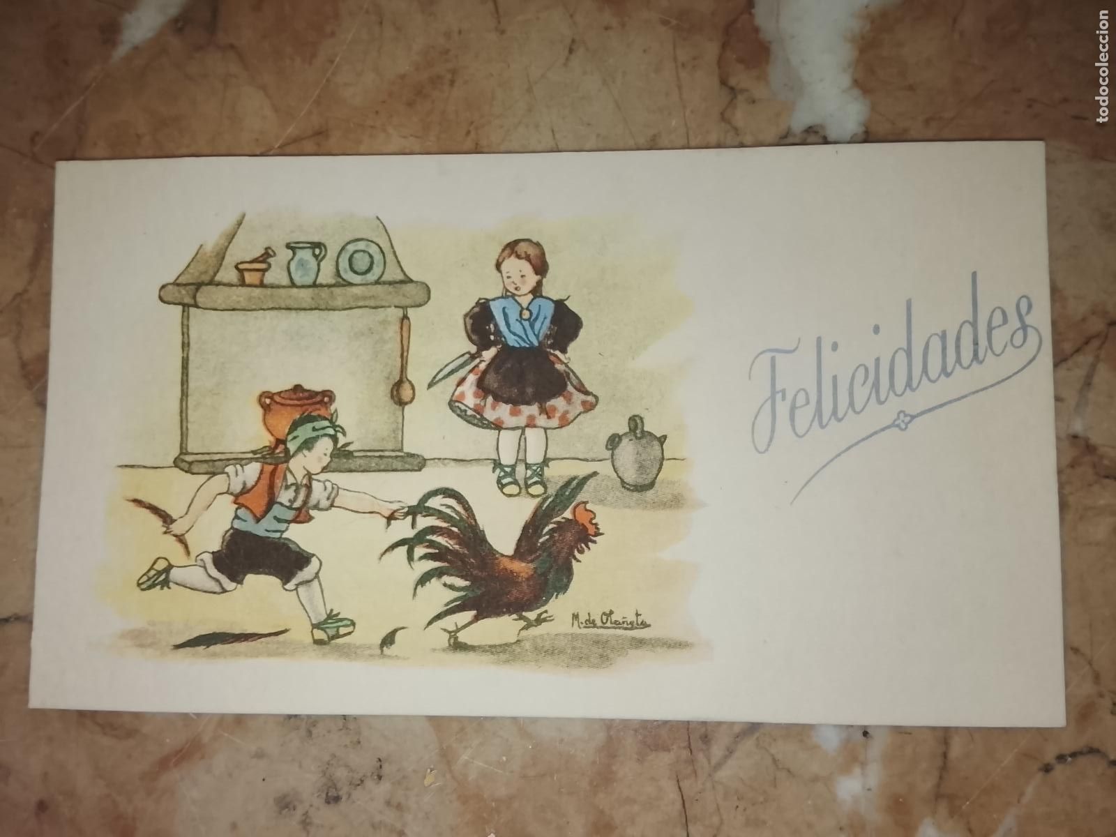Postales: antigua tarjeta de comunion o felicitacion de navidad . - FELICITACION NAVIDAD