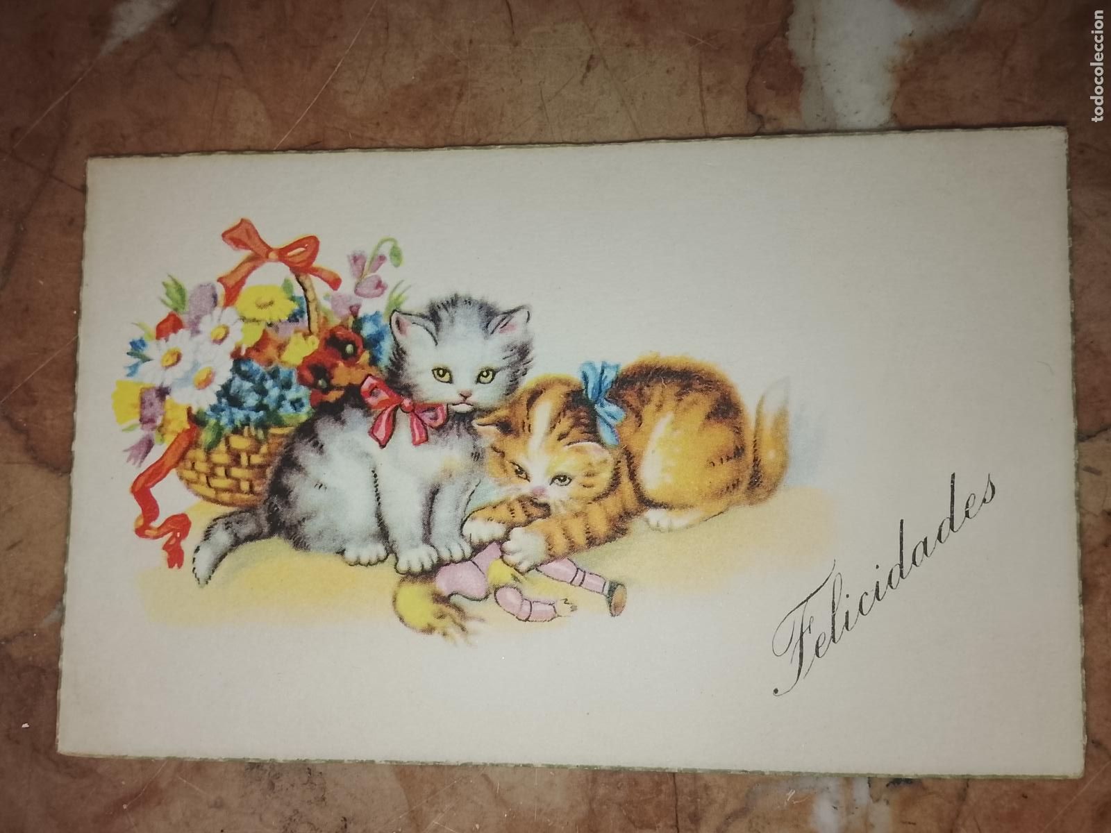 Postales: antigua tarjeta de comunion o felicitacion de navidad . - FELICITACION NAVIDAD