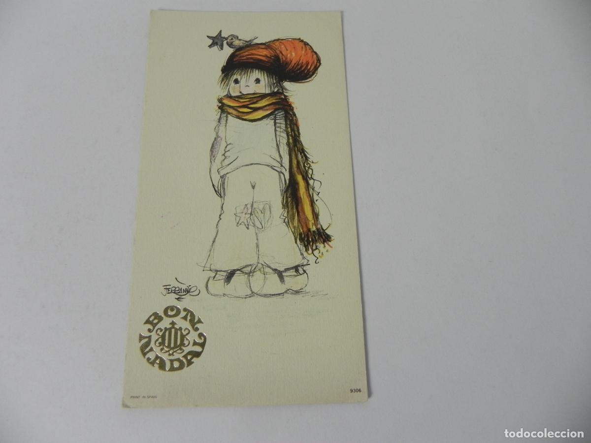 Postales: Antigua Tarjeta de Navidad FERR&Aacute;NDIZ - Bon Nadal - Ed. IKON 9306 - A&ntilde;os 60