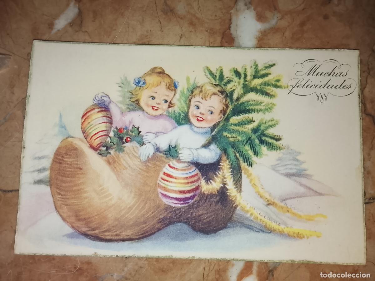 Postales: felicitacion de navidad . - FELICITACION NAVIDAD TARJETA POSTAL NI&Ntilde;OS