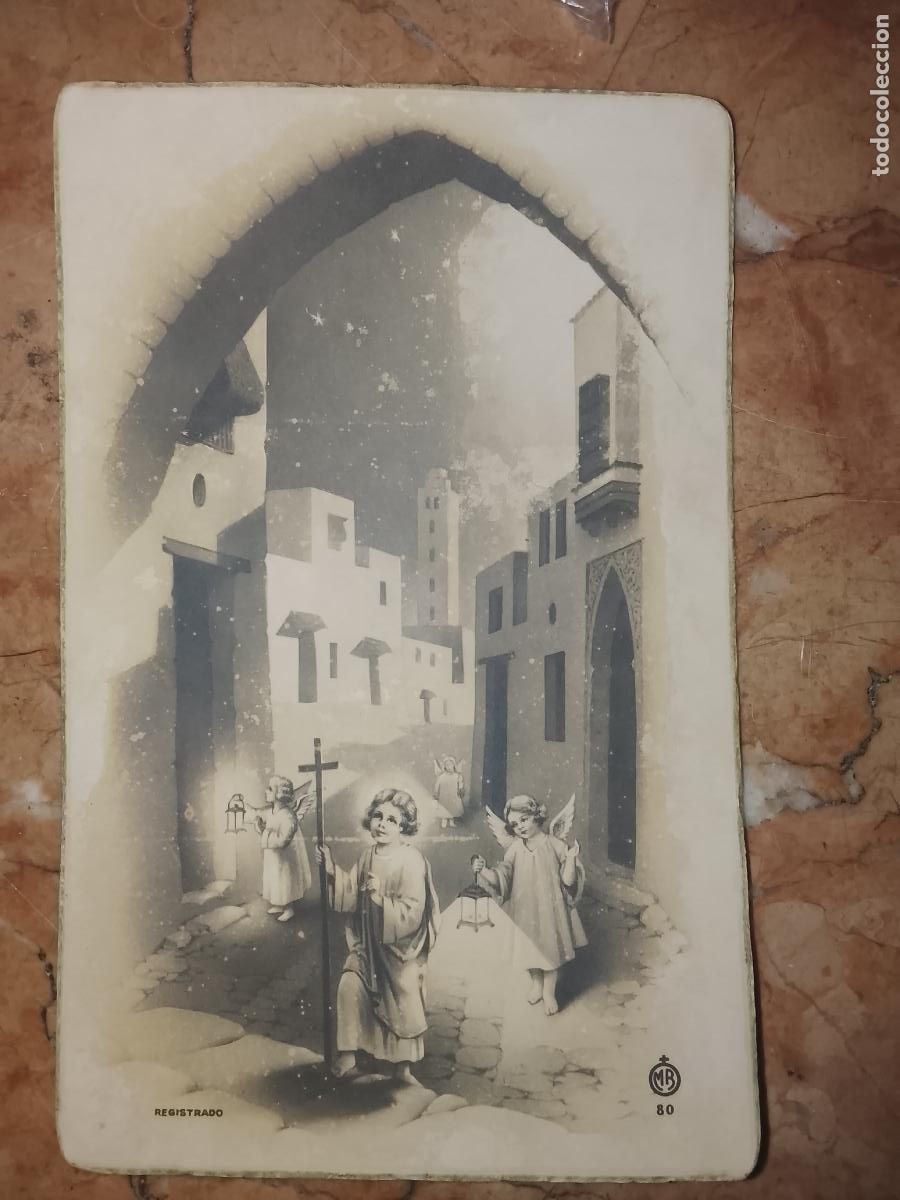 Postales: felicitacion de navidad . - FELICITACION NAVIDAD TARJETA POSTAL RELIGIOSA NI&Ntilde;O JESUS