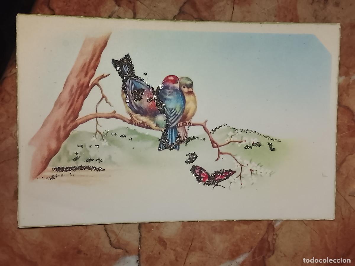 Postales: felicitacion de navidad . - FELICITACION NAVIDAD TARJETA POSTAL PURPURINA