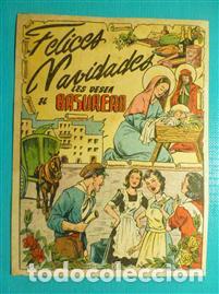 Postales: Felicitaci&oacute;n Oficios - Felices Navidades - Pascuas les desea el Basurero - Navidad - A&ntilde;os 60&acute;s