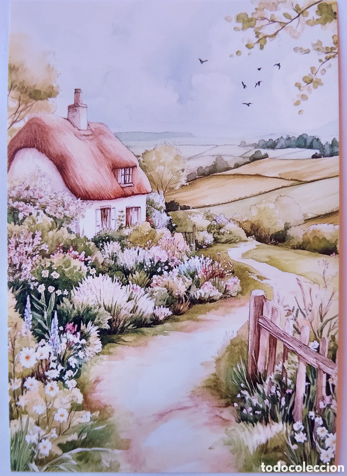 Postales: POSTAL - CASITA COTTAGE CAMINO - ESTILO ANTIGUO