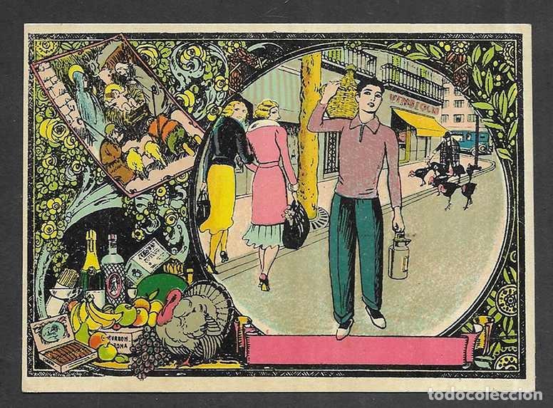 Postales: Felicitacion / Nadala. Felicitaci&oacute;.- El Vinater els desitje Bon Nadal 1930 Opisso Catal&aacute;