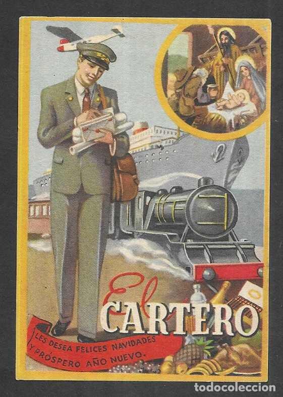 Postales: Felicitacion / Nadala. El Basurero les desea Felices Pascuas 1950