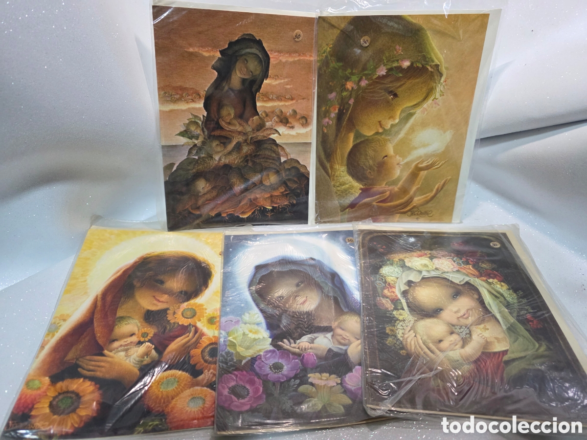 Postales: 5 tarjetas ferrandiz 23 x 17 cm nuevas