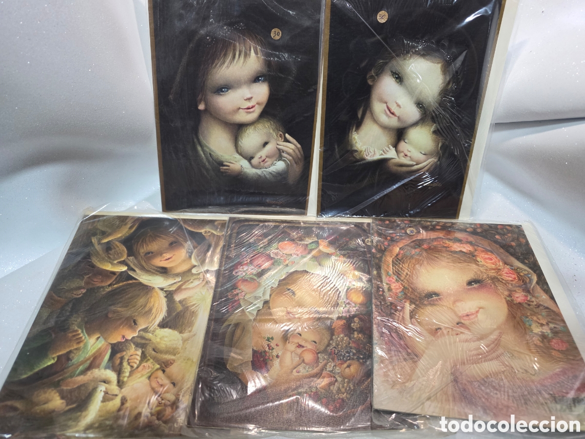 Postales: 5 tarjetas ferrandiz a&ntilde;os 60 nuevas y originales