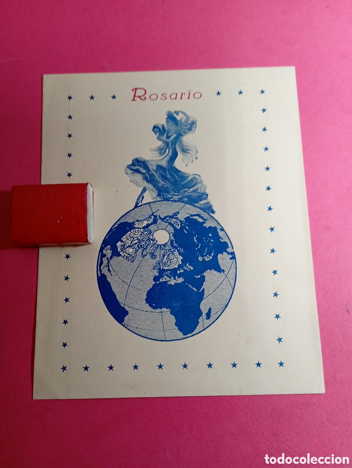 Postales: MADRID ROSARIO 1954 1955 FELICES PASCUAS Y PR&Oacute;SPERO A&Ntilde;O NUEVO EXCLUSIVAS VAQUERO