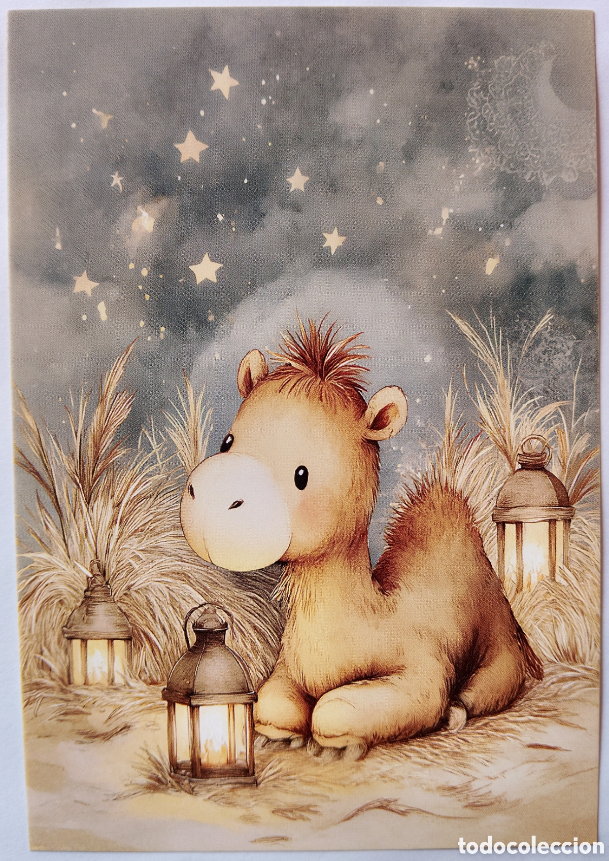 Postales: POSTAL NAVIDAD - NACIMIENTO BEL&Eacute;N CAMELLO