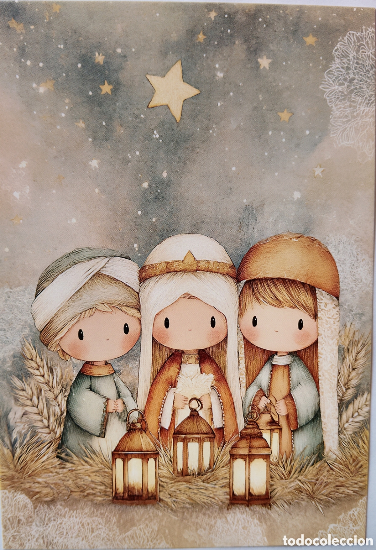 Postales: POSTAL NAVIDAD - NACIMIENTO BEL&Eacute;N REYES MAGOS