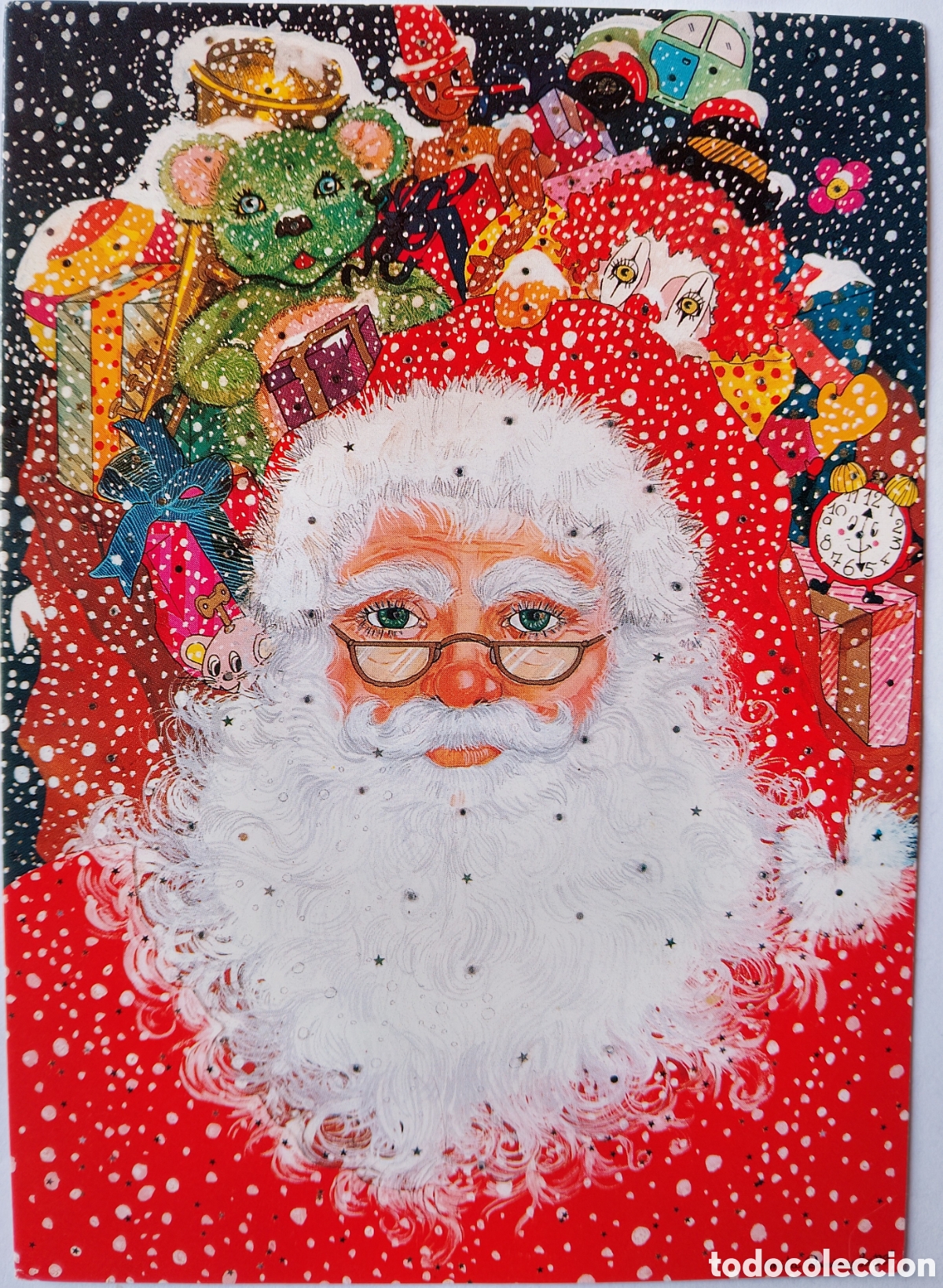 Postales: FELICITACI&Oacute;N NAVIDAD - UNICEF - PAP&Aacute; NOEL REGALOS NIEVE