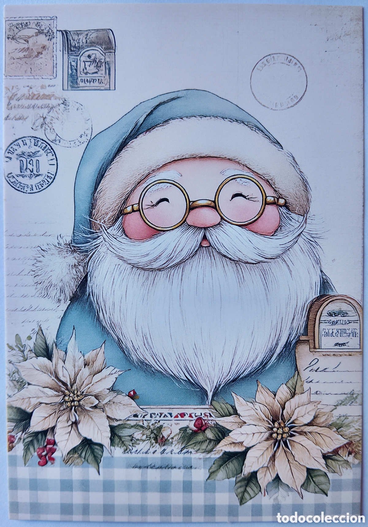 Postales: POSTAL NAVIDAD - PAP&Aacute; NOEL - ESTILO ANTIGUO