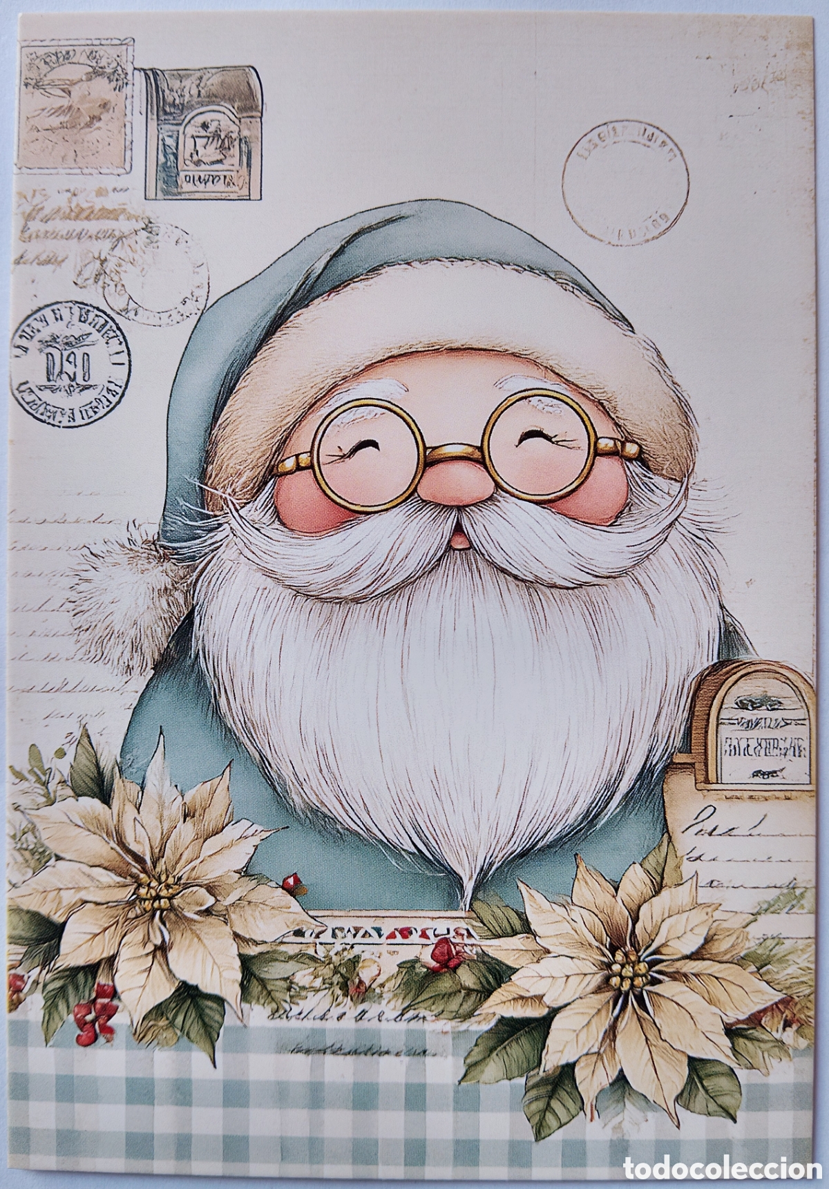 Postales: POSTAL NAVIDAD - PAP&Aacute; NOEL - ESTILO ANTIGUO