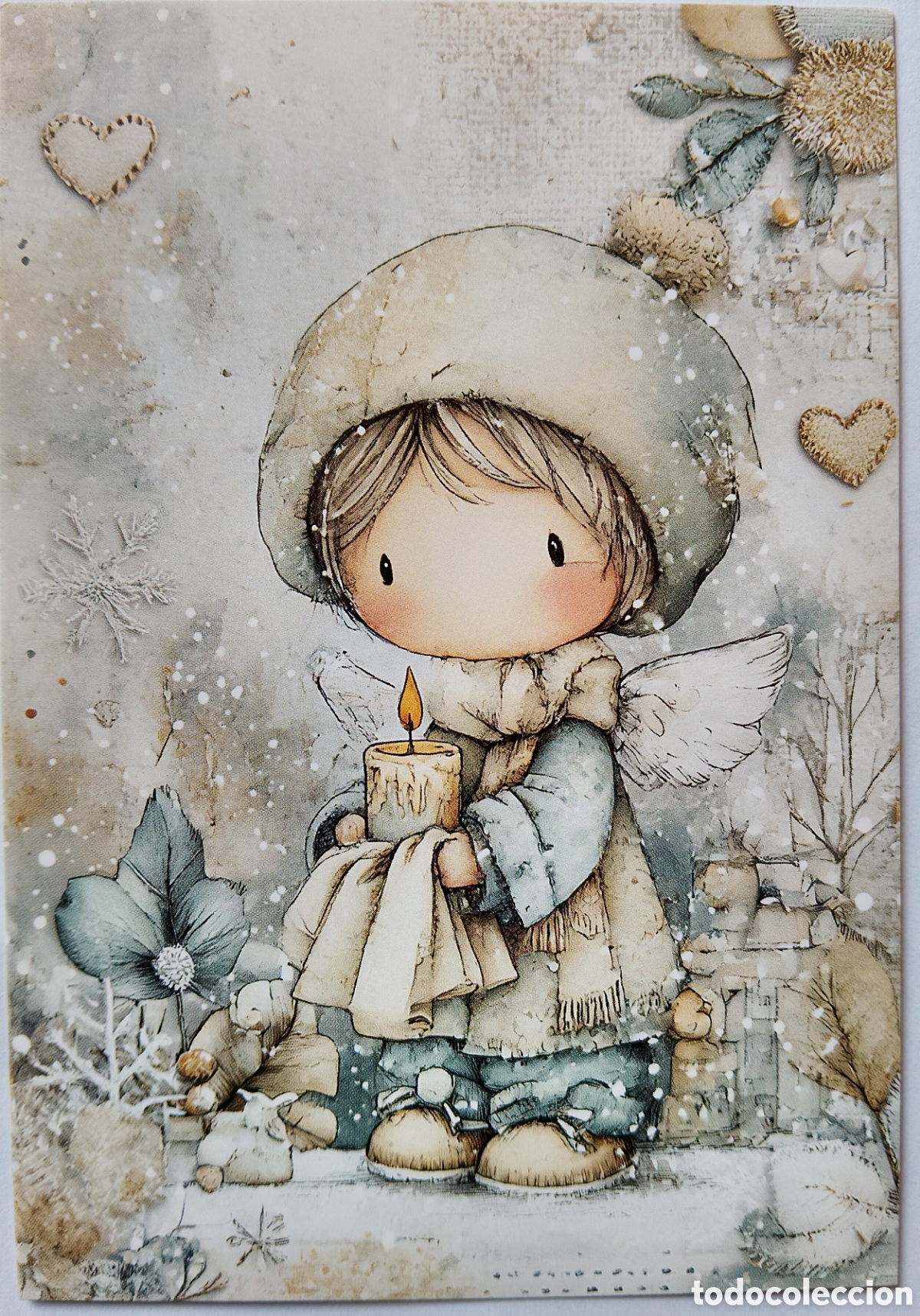 Postales: POSTAL NAVIDAD - ANGELITO VELA