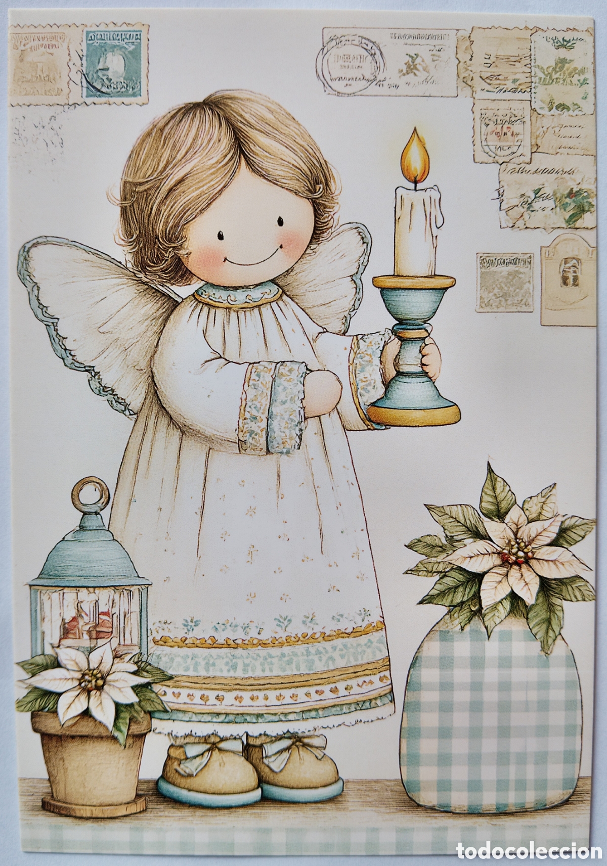 Postales: POSTAL NAVIDAD - ANGELITO VELA FLORES