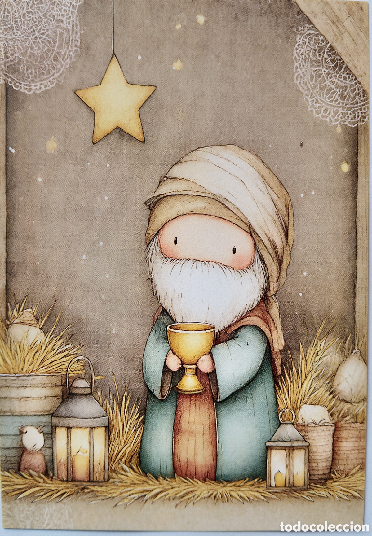 Postales: POSTAL NAVIDAD - NACIMIENTO BEL&Eacute;N REYES MAGOS