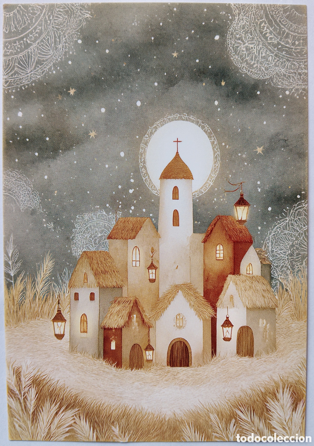 Postales: POSTAL NAVIDAD - NACIMIENTO BEL&Eacute;N PAISAJE