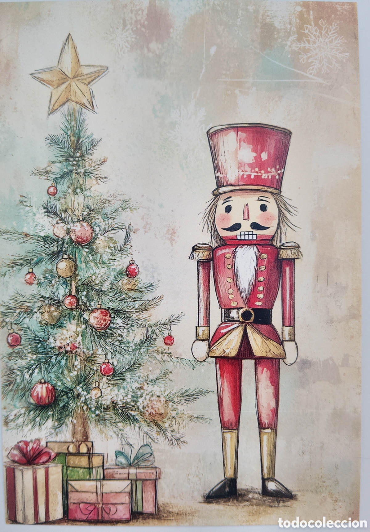 Postales: POSTAL NAVIDAD - EL CASCANUECES &Aacute;RBOL - ESTILO ANTIGUO