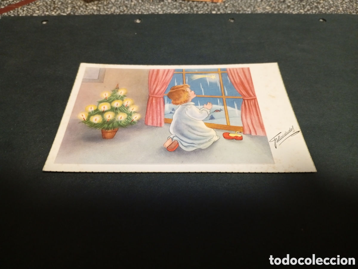 Postales: Postal navide&ntilde;a felicidades