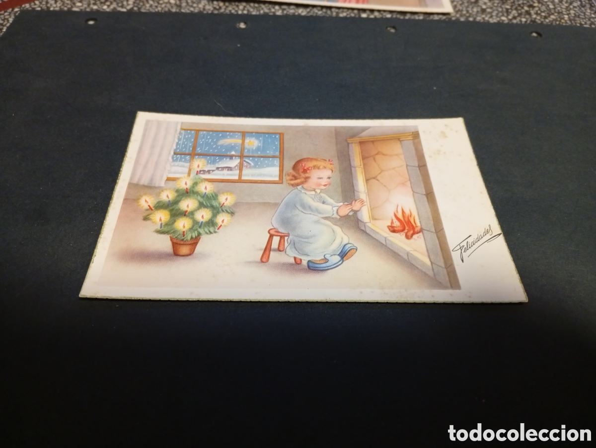 Postales: Postal navide&ntilde;a felicidades